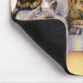 Schildpattdamen Mousepad (Ecke)