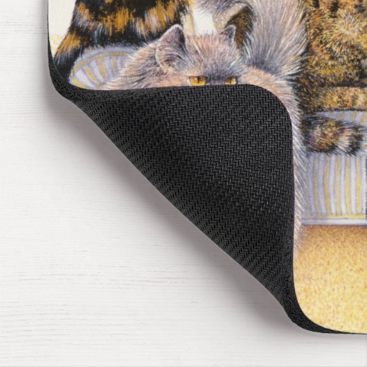 Schildpattdamen Mousepad (Ecke)