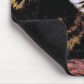 Schildpattund Silbertabby-Katzen Mousepad (Ecke)