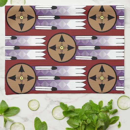 Schildüberwachung Handtuch (Gefaltet)