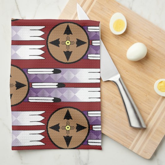 Schildüberwachung Handtuch (Viertel Falte)