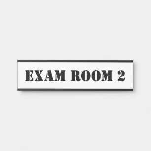 Schildvorlage für das Sprechzimmer des Arztes Türschild