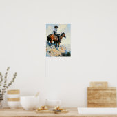 Schildwache der Ebenen Poster (Küche)