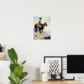 Schildwache der Ebenen Poster (Heimbüro)