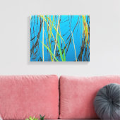 Schilf im See Leinwanddruck (Insitu (Wohnzimmer))