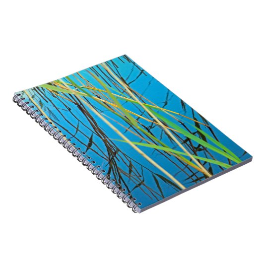 Schilf im See Notizblock (Rechte Seite)