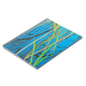 Schilf im See Notizblock (Linke Seite)