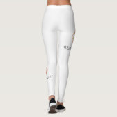 Schilf im Valley Circle R Logo Yoga Leggings (Rückseite)