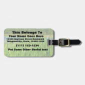 Schilfteich Gepäckanhänger (Vorderseite horizontal)