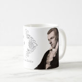 Schiller: Bleibe Sie zu den Träumen von thy Jugend Kaffeetasse (VorderseiteRechts)