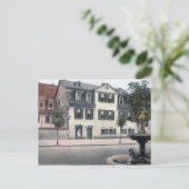 Schiller House Postkarte (Stehend Vorderseite)