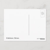 Schiller House Postkarte (Rückseite)
