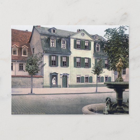Schiller House Postkarte (Vorderseite)