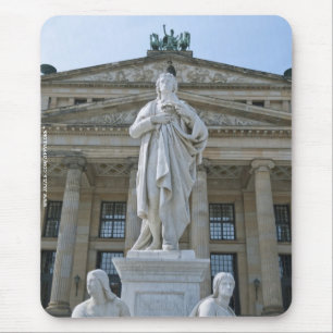 Schiller Statue in Berlin Mousepad