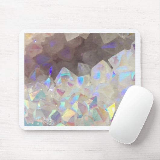 Schillernde Aura-Kristalle Mousepad (Mit Mouse)