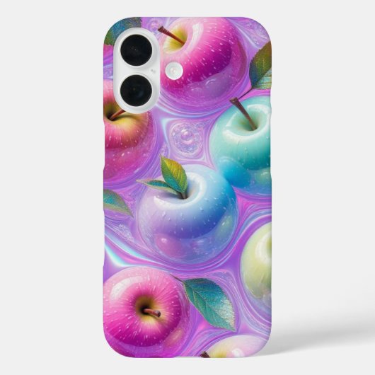 Schillernde Candy-Apple-Kunst Case-Mate iPhone Hülle (Rückseite)