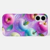 Schillernde Candy-Apple-Kunst Case-Mate iPhone Hülle (Rückseite (Horizontal))