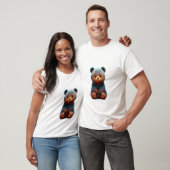 Schillernde Fellbärenmänner T-Shirt (Unisex)