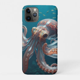 Schillernde Glas-Oktopus-Kunst | Tiefseetiere Case-Mate iPhone Hülle