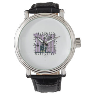 Schillernde Kokette Halloween Armbanduhr