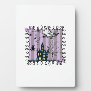 Schillernde Kokette Halloween Fotoplatte