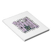 Schillernde Kokette Halloween Notizblock (angewinkelt)