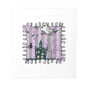 Schillernde Kokette Halloween Notizblock