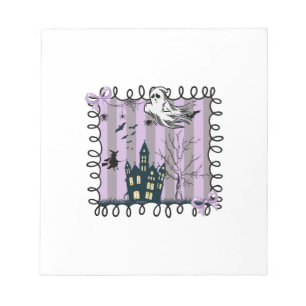Schillernde Kokette Halloween Notizblock