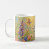 Schillernde Libellenwiese mit Schmetterling Kaffeetasse (Links)