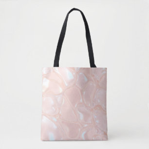 Schillernde Perlen-Flüssig-Marmor-Ästhetik-Tasche Tasche