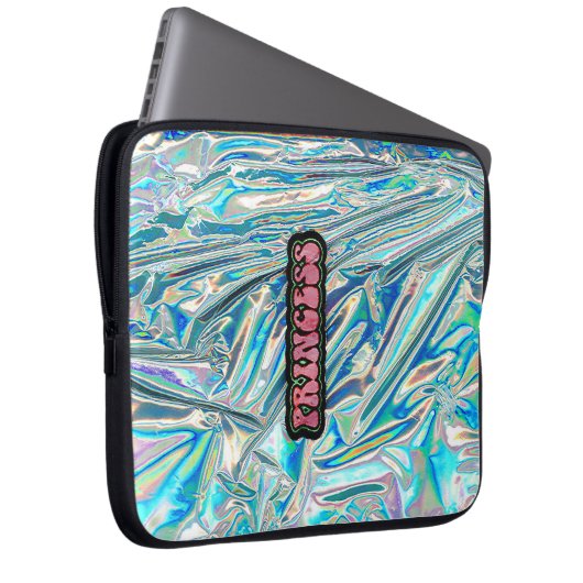 Schillernde Prinzessin Laptop Sleeve (Vorne Rechts)