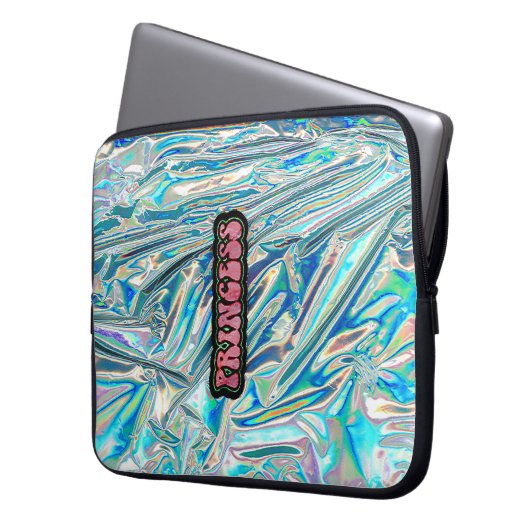 Schillernde Prinzessin Laptop Sleeve (Vorderseite Links)