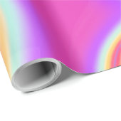 Schillernde rosa flüssige Beschaffenheit 6 Geschenkpapier (Rolleneckpunkt)