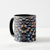 Schillernde Schuppen Tasse (Vorderseite Links)