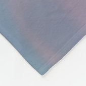 Schillernder abstrakter Blasenfluss Fleecedecke (Ecke)