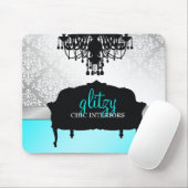 Schillernder Butike-Türkis des Chic-311 Mousepad (Mit Mouse)