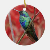 Schillernder Glanz Keramik Ornament (Vorne)