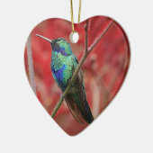 Schillernder Glanz Keramikornament (Links)