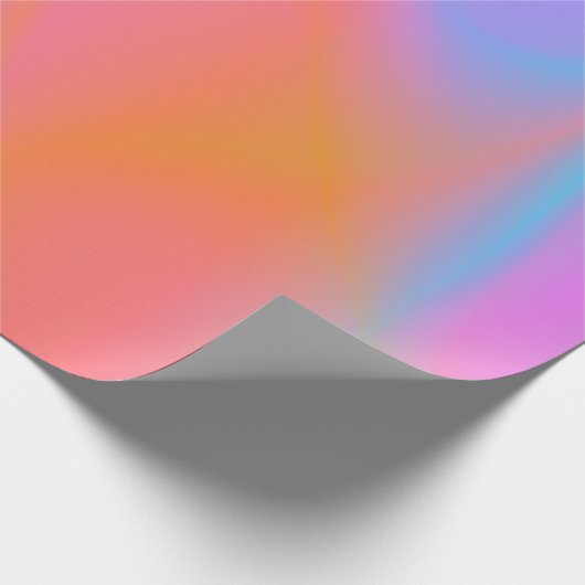 Schillernder Neonhintergrund 11 Geschenkpapier (Ecke)