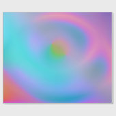 Schillernder Neonhintergrund 2 Geschenkpapier (Flach)