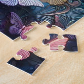 Schillernder Schmetterlingsgarten Puzzle (Seite)