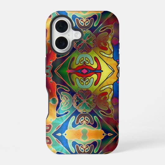Schillernder Traum iPhone 16 Hülle (Rückseite)