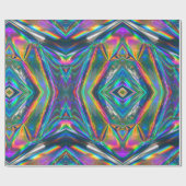 Schillerndes Chrom-Packpapier Geschenkpapier (Flach)