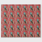Schillerndes Glanz-Packpapier Geschenkpapier (Flach)