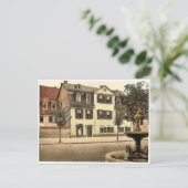 Schiller's House, Weimar, Thüringen, Deutschland s Postkarte (Stehend Vorderseite)