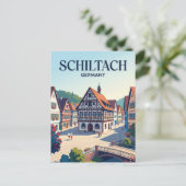 Schiltach Deutschland Postkarte (Stehend Vorderseite)