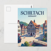 Schiltach Deutschland Postkarte (Vorne/Hinten)