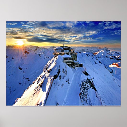 Schilthorn Summit Poster (Vorne)