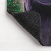 Schimäre das schwarze Einhorn Mousepad (Ecke)