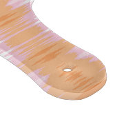 Schimmer-Ikat in Rosa und Orange Schneidebrett (Ecke)